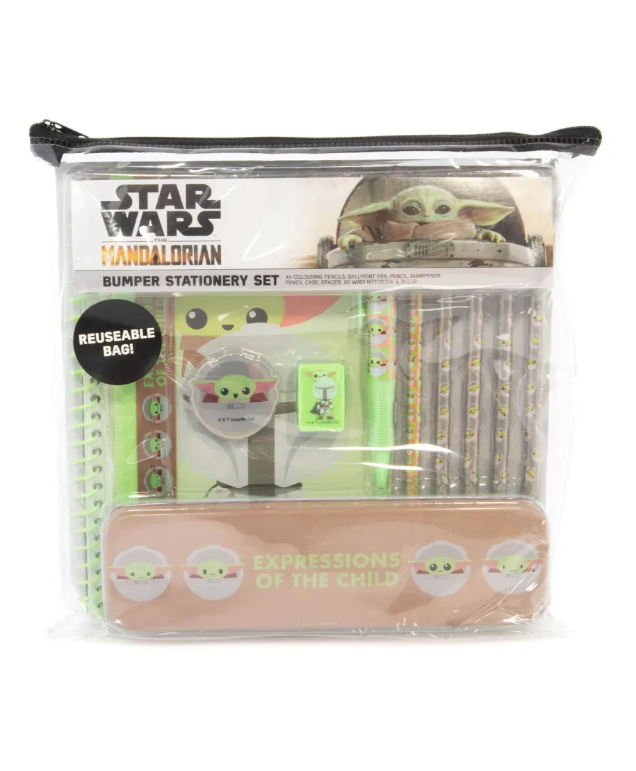 Star Wars The Mandalorian Expressions Of The Child - zestaw przyborów szkolnych