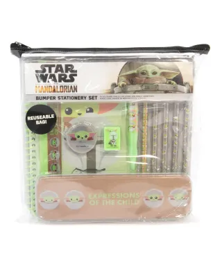 Star Wars The Mandalorian Expressions Of The Child - zestaw przyborów szkolnych
