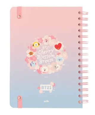 BT21 Cherry Blossom - notes A5