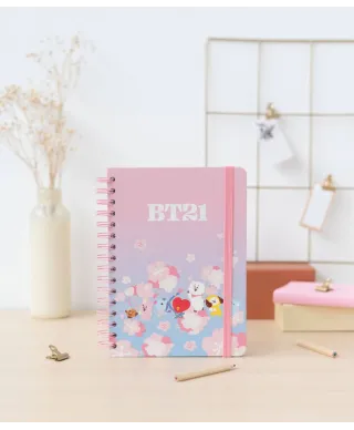 BT21 Cherry Blossom - notes A5