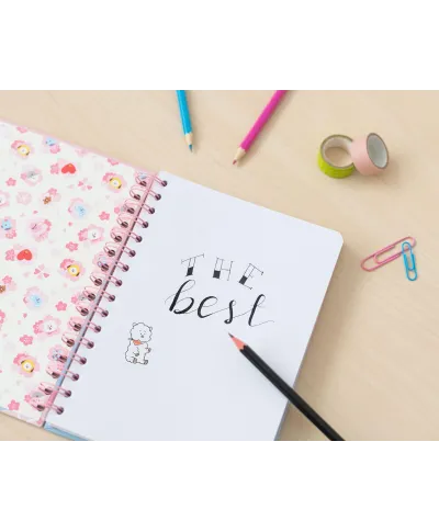 BT21 Cherry Blossom - notes A5