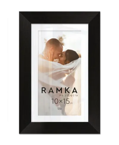 Ramka na zdjęcia 10x15 cm Czarna