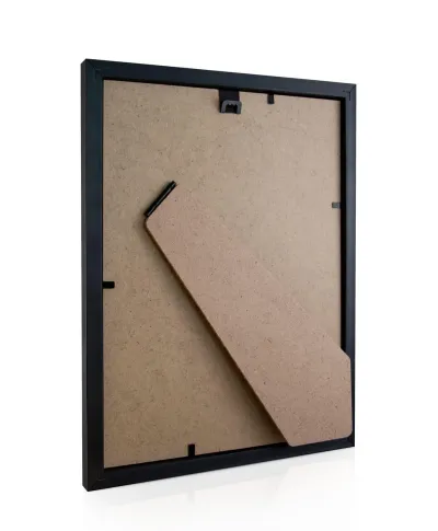 Ramka na zdjęcia 10x15 cm z podpórką Czarna