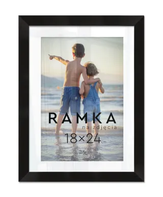 Ramka na zdjęcia 18x24 cm Czarna