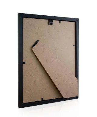 Ramka na zdjęcia 18x24 cm z podpórką Czarna