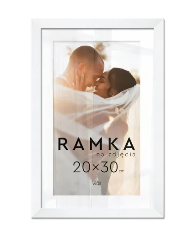 Ramka na zdjęcia 20x30 cm Biała