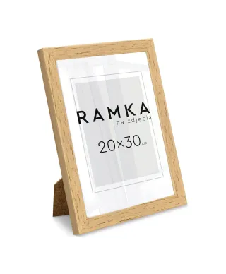 Ramka na zdjęcia 20x30 cm z podpórką Brzoza