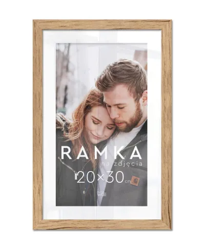 Ramka na zdjęcia 20x30 cm z podpórką Brzoza