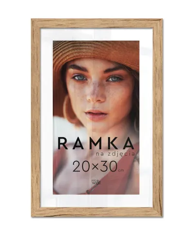 Ramka na zdjęcia 20x30 cm z podpórką Brzoza