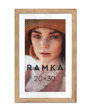 Ramka na zdjęcia 20x30 cm z podpórką Brzoza