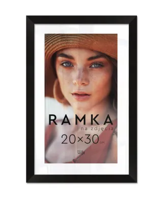 Ramka na zdjęcia 20x30 cm Czarna
