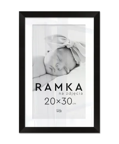 Ramka na zdjęcia 20x30 cm Czarna