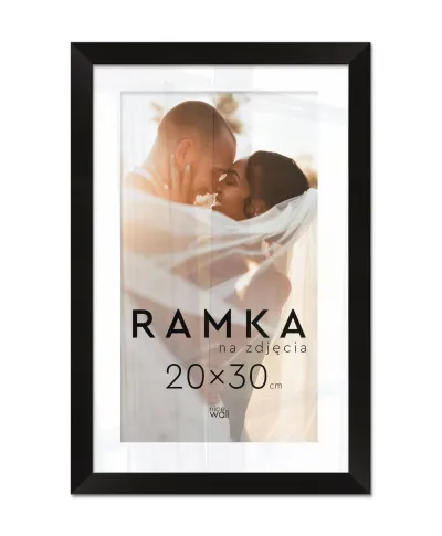 Ramka na zdjęcia 20x30 cm Czarna