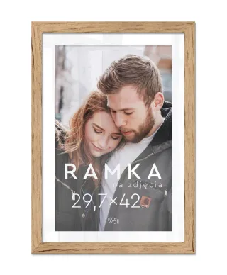 Ramka na zdjęcia A3 29,7x42 cm Brzoza