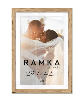 Ramka na zdjęcia A3 29,7x42 cm Brzoza