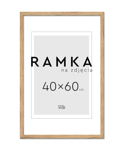 Ramka na zdjęcia 40x60 cm Brzoza