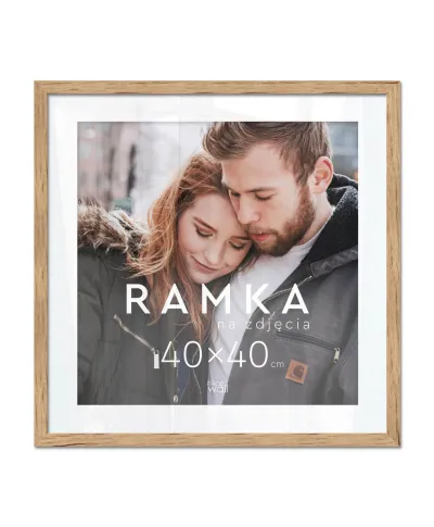 Ramka na zdjęcia 40x40 cm Brzoza
