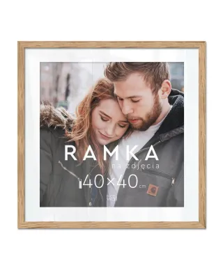 Ramka na zdjęcia 40x40 cm Brzoza
