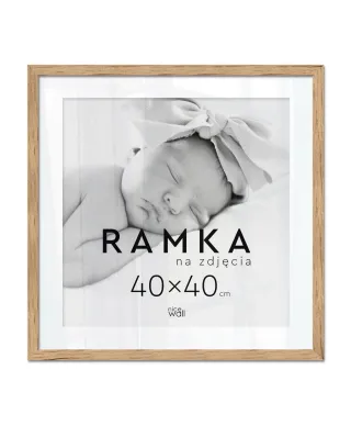 Ramka na zdjęcia 40x40 cm Brzoza