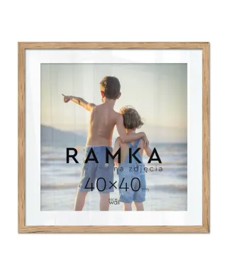 Ramka na zdjęcia 40x40 cm Brzoza