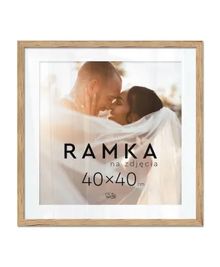 Ramka na zdjęcia 40x40 cm Brzoza