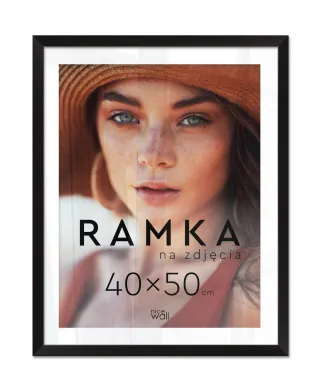 Ramka na zdjęcia 40x50 cm Czarna