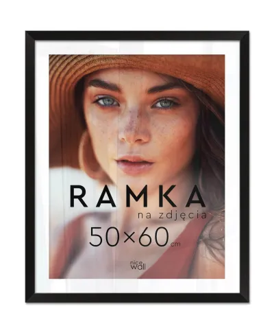 Ramka na zdjęcia 50x60 cm Czarna