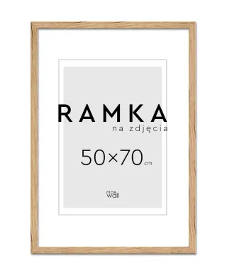Ramka na zdjęcia B2 50x70 cm Brzoza
