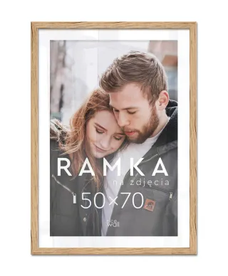 Ramka na zdjęcia B2 50x70 cm Brzoza