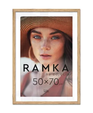 Ramka na zdjęcia B2 50x70 cm Brzoza