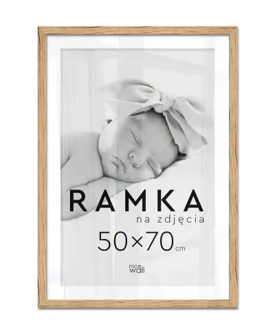 Ramka na zdjęcia B2 50x70 cm Brzoza