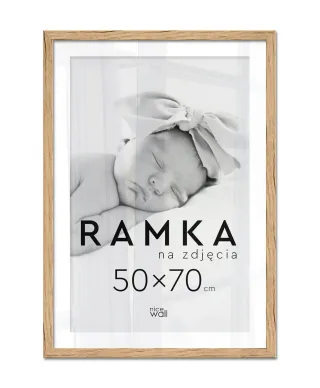 Ramka na zdjęcia B2 50x70 cm Brzoza