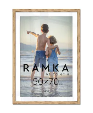 Ramka na zdjęcia B2 50x70 cm Brzoza