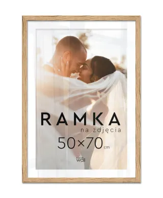 Ramka na zdjęcia B2 50x70 cm Brzoza