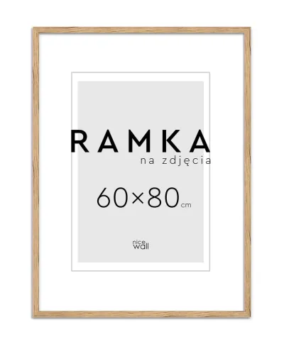 Ramka na zdjęcia 60x80 cm Brzoza