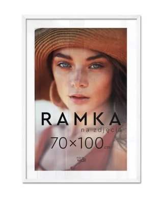 Ramka na zdjęcia B1 70x100 cm Biała