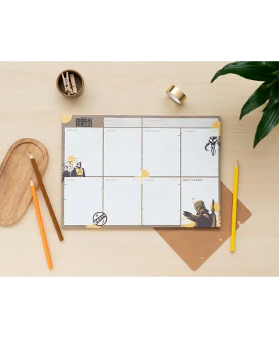 The Book Of Boba Fett - planer tygodniowy A4