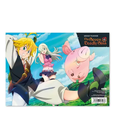 The Seven Deadly Sins - planer tygodniowy A4