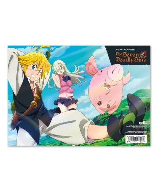 The Seven Deadly Sins - planer tygodniowy A4