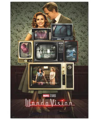 Wandavision Life On TV - plakat