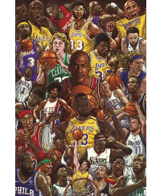 Basketball Superstars - plakat