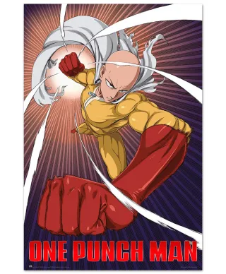 One Punch Man Saitama - plakat