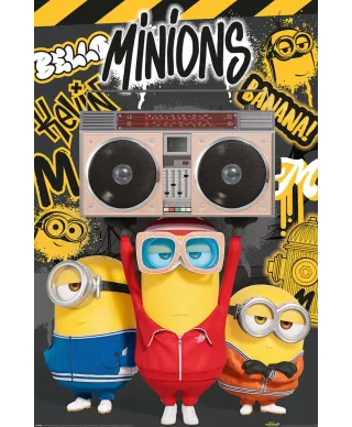 Minionki Wejście Gru Minions - plakat