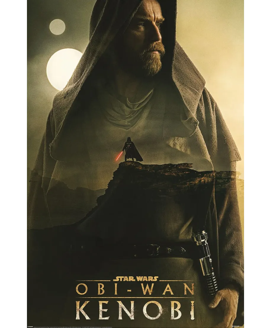 Star Wars Obi-Wan Kenobi Light vs Dark - plakat