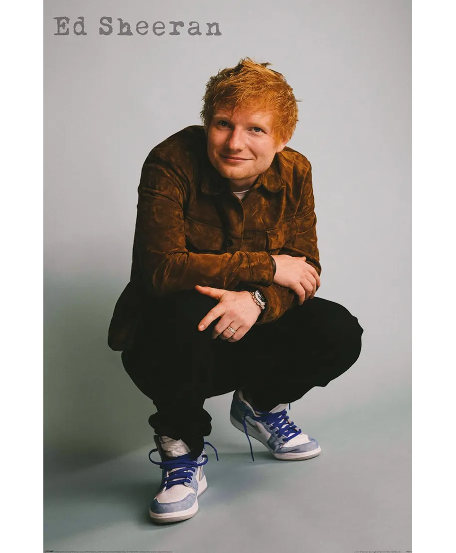 Ed Sheeran Crouch - plakat