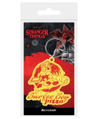 Stranger Things 4 Surfer Boy Pizza - brelok