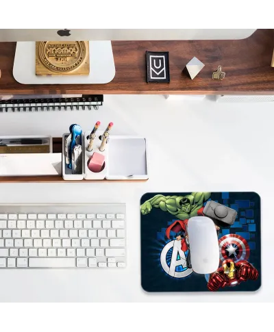 Marvel Iron Man, Captain America, Hulk, Thor - podkładka pod myszkę