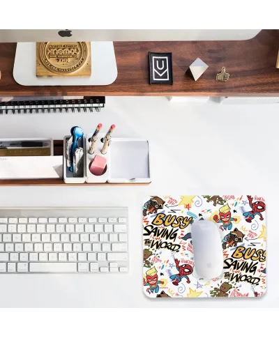 Marvel Avengers Busy Saving the World - podkładka pod myszkę