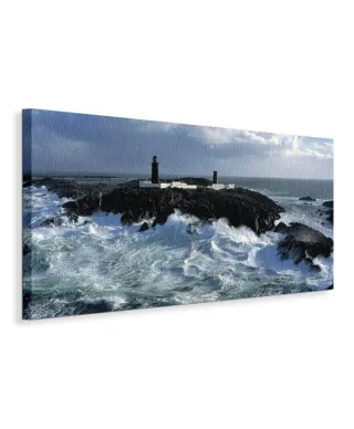 Phare De Slyne Head, Galway, Irlande - Obraz na płótnie