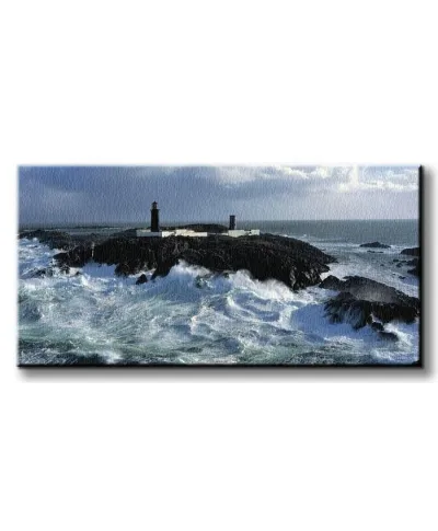 Phare De Slyne Head, Galway, Irlande - Obraz na płótnie